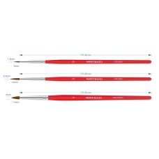 nostalgia '94 round brush set of 3